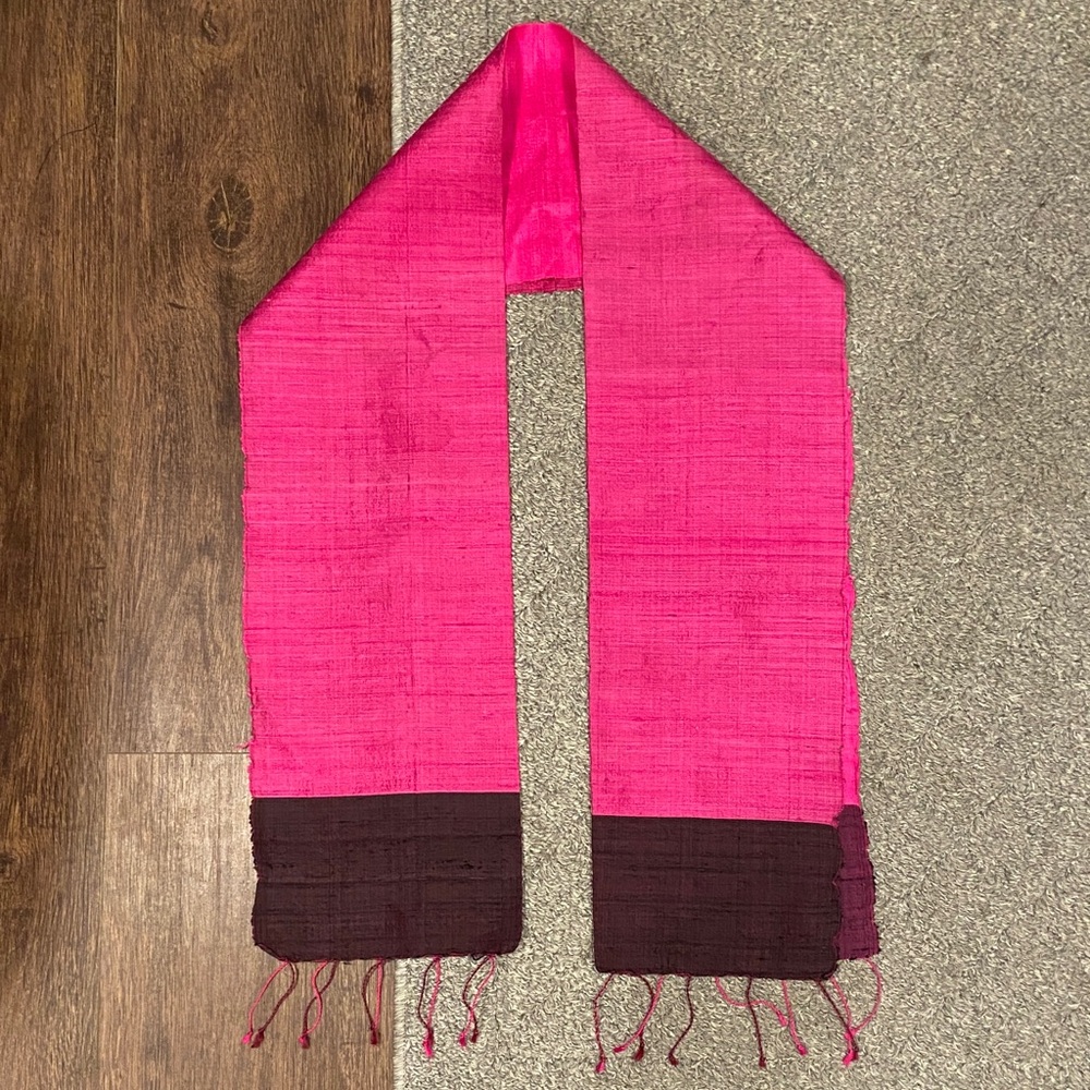 Elegant Pink Women's Scarf